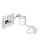 Bidon vide cendre 20 litres sans moteur