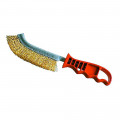 Brosse métal convexe pour étriers de freins - longueur 250 mm