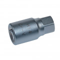 Embout de vidange, chrome vanadium, male,  3/8, 6 pans, 14 mm