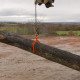 Pince forestière capacité 1000 kg - pour troncs max. 700 mm - Pince de levage 2 mandrins de serrage - Force 1 tonne - poignée