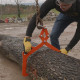 Pince forestière capacité 1000 kg - pour troncs max. 700 mm - Pince de levage 2 mandrins de serrage - Force 1 tonne - poignée