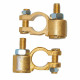 Cosses de batterie +/- bronze double serrage diesel X 2