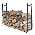 Range bûches XXL extensible - Range bois grande capacité - Hauteur 150cm - Modulable - Acier revêtement époxy