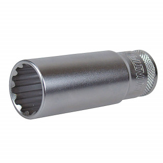 Douille longue 14 mm multi empreinte chrome vanadium