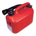 Jerrican plastique 5 litres HOMOLOGUE avec bec verseur