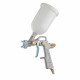 Pistolet à peinture avec réservoir plastique à gravité