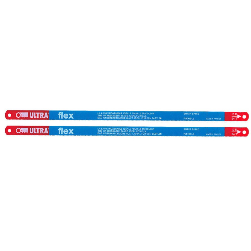Lames de scie à métaux X 2, longueur 31 cm, Ultra-flex