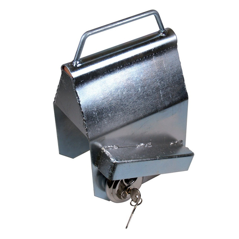 Antivol de tête d'attelage avec cadenas de sécurité