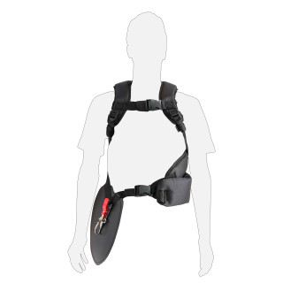 Harnais de débroussaillage quick release - pour débroussailleuse thermique - pièce de rechange pour ref OXEO 760390