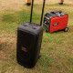 Générateur inverter 3.3 kW - Groupe électrogène silencieux - Sortie USB - Prises AC - Léger Sur roulettes - Camping et Chantier