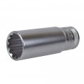 Douille longue 32 mm multi empreinte chrome vanadium
