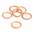 Joints vidange X 6 RMF, dimension 12 x 18 x 2 mm