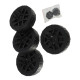 Ensemble de roue - pour tondeuse à gazon sans fil batterie 18V - pièce de rechange pour ref OXEO 760434