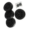 Ensemble de roue - pour tondeuse à gazon sans fil batterie 18V - pièce de rechange pour ref OXEO 760434