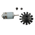 Ensemble moteur hélice - pour souffleur à feuilles sans fil batterie 18V -  pièce de rechange pour ref OXEO 760438